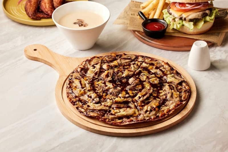 【台中美食推薦】BeBo美式餐廳素食披薩的絕妙滋味！
