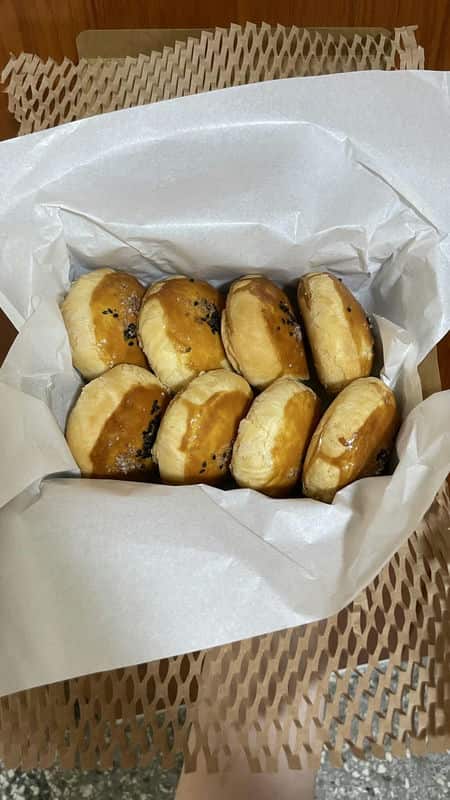 晴天菓子甜燒餅精緻又美味，成為台中伴手禮新寵