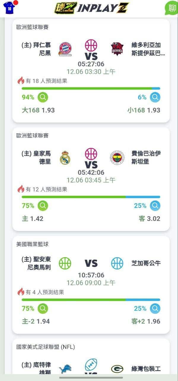 【2025】運彩玩家的最佳選擇–球王inplayZ運彩分析平