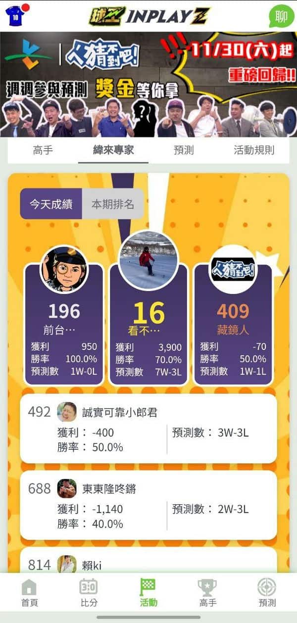 球王inplayZ運彩分析平台2025：提升勝率的秘密武器！